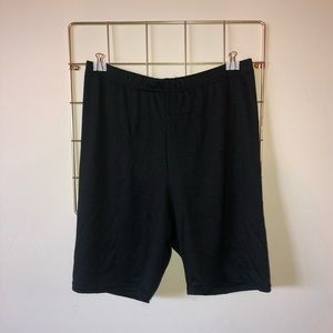 Missguided Black Biker Shorts